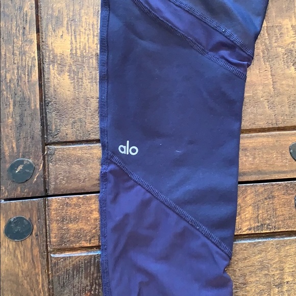 Alo Yoga full length mesh leggings sz s - Picture 2 of 4